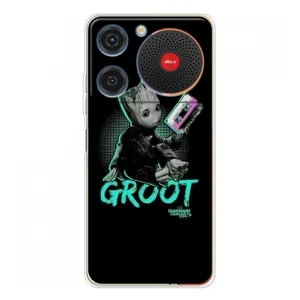 Чехол Супергерои Марвел на Нубия Мюзик (Groot)