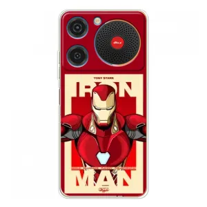 Чехол Супергерой Железный человек на ZTE Nubia Music (Iron man)