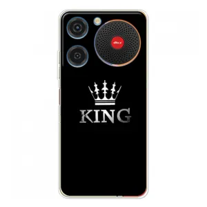 Чехол (Корона на чёрном фоне) для Нубия Мюзик (KING)