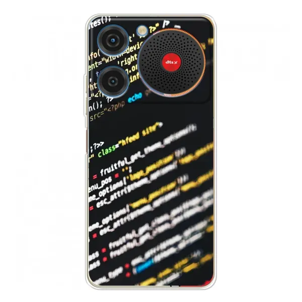Чехол с рисунком «Код» для ZTE Nubia Music Чехол с рисунком «Код» для ZTE Nubia Music
