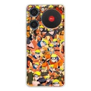 Чехлы с принтом Наруто на ZTE Nubia Music (Коллаж Наруто)