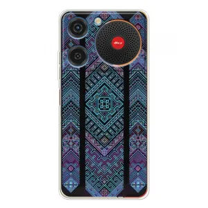 Силиконовый Чехол на ZTE Nubia Music (Крутой орнамент)