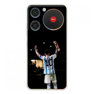 Чехлы Лео Месси Аргентина для ZTE Nubia Music (Лео Чемпион)