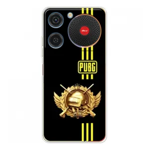 Чохол (TPU) з картинкою "Лого Пабг" на Нубія Мюзік (Логотип PUPG)