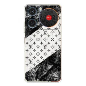 Чехол Стиль Louis Vuitton на ZTE Nubia Music (LV на белом)