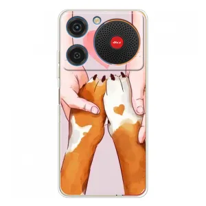 Чехол (ТПУ) Милые собачки для ZTE Nubia Music (Любовь к собакам)