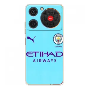 Силиконовые Чехлы принт Футбол на ZTE Nubia Music (Man City)