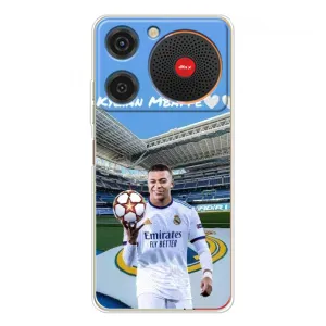 Чехол (TPU) с Футболистом на ZTE Nubia Music (Mbappe Real)