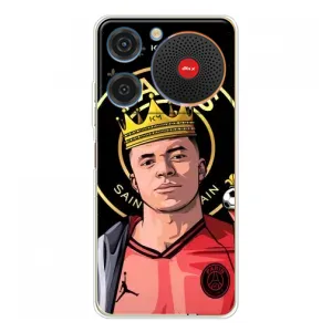 Чехол (TPU) с Футболистом на ZTE Nubia Music (Mbappe King)