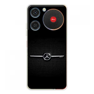 Силиконовый бампер с картинкой машины на ZTE Nubia Music (Mercedes)