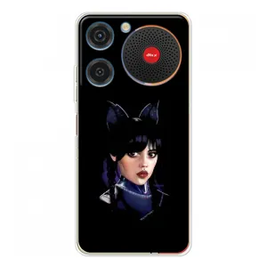 Чехлы с принтом Уэнсдей на ZTE Nubia Music (Милая Уэнсдей)