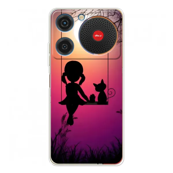 Чехол с рисунком «На качели» для ZTE Nubia Music Чехол с рисунком «На качели» для ZTE Nubia Music