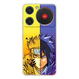 Купить Чехлы на телефон с принтом Anime для ZTE Nubia Music (Naruto Vs Sasuke)