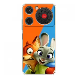 Чехлы ЗВЕРОПОЛИС для ZTE Nubia Music (Ник и Хопс)