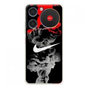Силиконовый Чехол на ZTE Nubia Music с картинкой Nike (Nike дым)
