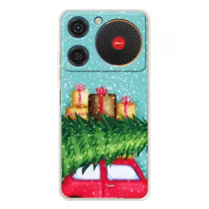 Чехол Новогодняя Елка на ZTE Nubia Music (Новогодние подарки)
