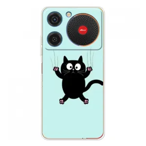 Силіконовий чохол з котиком для ZTE Nubia Music