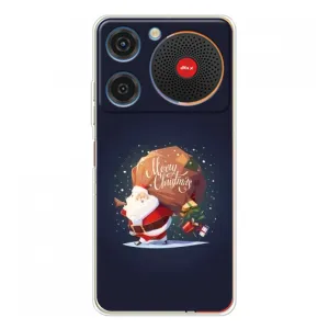 Чехол Санта Клаус для ZTE Nubia Music (Подарки от Санты)