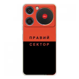 Чехлы УПА (Красно-Чёрный) на ZTE Nubia Music (Правый Серктор)