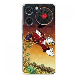 Силиконовый чехол для ZTE Nubia Music (Скрудж Луи Виттон)