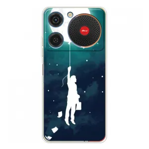 Чехол (ТПУ) с планетами на ZTE Nubia Music (To The moon)