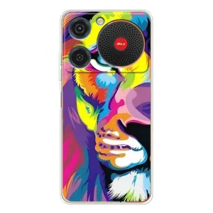 Чехол с картинкой на ZTE Nubia Music (Яркий Лев)