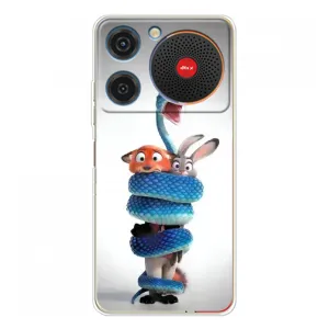 Силиконовый чехол с принтом Зоотрополіс для ZTE Nubia Music (Змея Зоо)