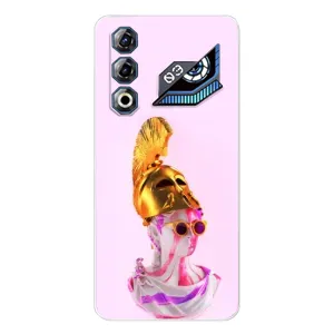 Чехол с Прикольным принтом на ZTE Nubia Neo 3 GT (АРТ Статуя)