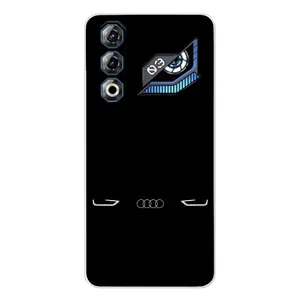 Силиконовый бампер с картинкой машины на ZTE Nubia Neo 3 GT (Силует Audi)
