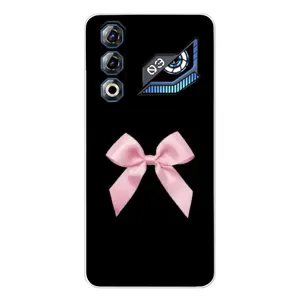 Чехол банты для ZTE Nubia Neo 3 GT (Бант на черном)