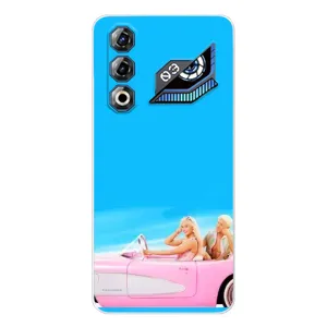 Силиконовый Чехол Барби Фильм на ZTE Nubia Neo 3 GT (Барби и Кен)