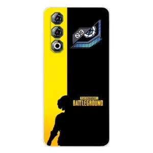Чехол (TPU) с картинкой "Лого Пабг" на ЗТЕ Нубия Нео 3 ГТ (Battlegrounds)