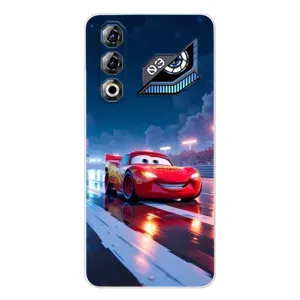 Чехол с принтом Маквин для ZTE Nubia Neo 3 GT (Ночной Маквин Тачки)