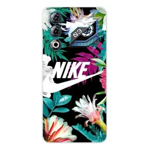 Силиконовый Чехол на ZTE Nubia Neo 3 GT с картинкой Nike (Цветочный Nike)