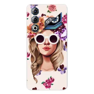 Чехол с картинкой Модные Девчонки ZTE Nubia Neo 3 GT (Девушка в очках)