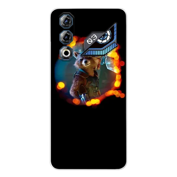 Чехол с рисунком «Енот Ракета» для ZTE Nubia Neo 3 GT Чехол с рисунком «Енот Ракета» для ZTE Nubia Neo 3 GT