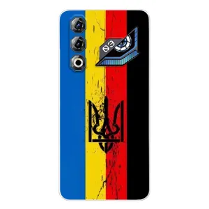 Чехлы УПА (Красно-Чёрный) на ZTE Nubia Neo 3 GT (Флаг УПА)