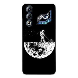 Силиконовый Чехол с принтом "Космонавты" на ZTE Nubia Neo 3 GT (Космонавт)