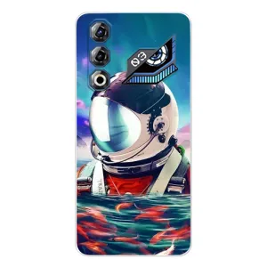 Силиконовый Чехол с принтом "Космонавты" на ZTE Nubia Neo 3 GT (Космонавт в воде)