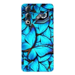 Силиконовый бампер с картинкой животных для ZTE Nubia Neo 3 GT (Крылья бабочек)