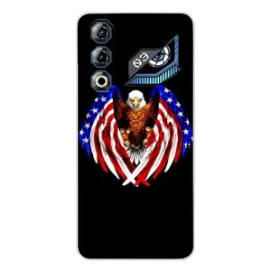 Чехол Флаг USA для ZTE Nubia Neo 3 GT (Крылья США)