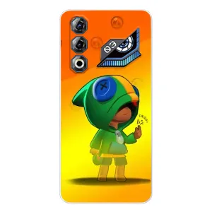 Чехол Бравл Старс для ZTE Nubia Neo 3 GT (LEON в кофте)