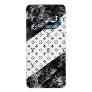 Чехол Стиль Louis Vuitton на ZTE Nubia Neo 3 GT (LV на белом)
