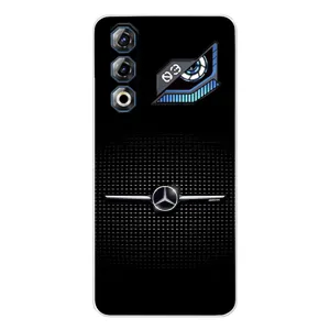 Силиконовый бампер с картинкой машины на ZTE Nubia Neo 3 GT (Mercedes)