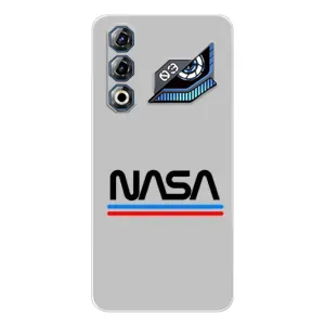 Силиконовый бампер с принтом "Наса" на ZTE Nubia Neo 3 GT (Наса)
