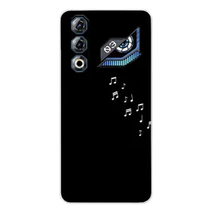 Чохол з картинками на чорному фоні для ZTE Nubia Neo 3 GT (Ноти)