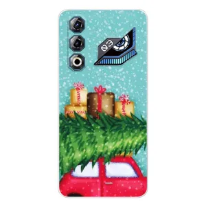 Чехол Новогодняя Елка на ZTE Nubia Neo 3 GT (Новогодние подарки)