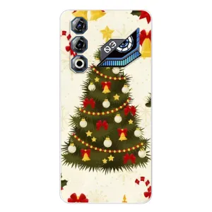 Чехол Новогодняя Елка на ZTE Nubia Neo 3 GT (Новогодний принт)