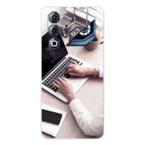 Силиконовый бампер (Работники) на ZTE Nubia Neo 3 GT (Офисный работник)