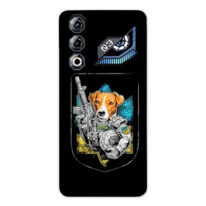 Чехол с принтом для ZTE Nubia Neo 3 GT (Патрон Воин)